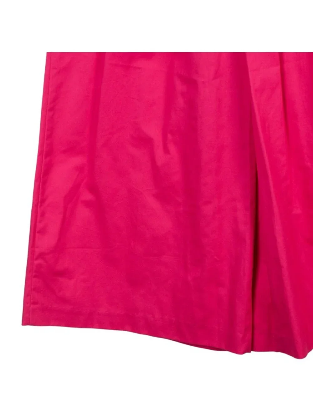 VTG Culottes 6 Womens Pink Pleated 80s Wide Leg Pocket Elastic Waist Sunny Sport - Picture 3 of 9